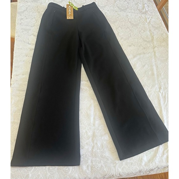 OGL Pants - OGL Move Black High Rise Wide Leg Slimming Pants Womens Size Medium NWT